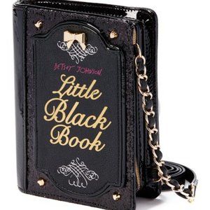 Betsey Johnson Little Black Book Crossbody